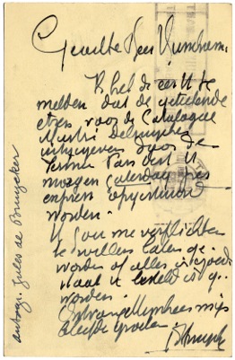 B.31 BRIEFKAART
Letterhuis Antwerpen

