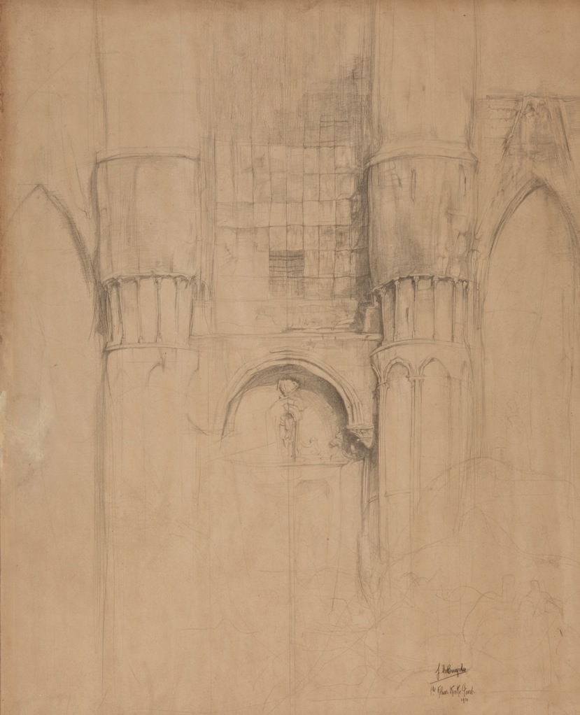 A0229 INGANG SINT NIKLAASKERKE  
Expo Museum Schone Kunsten Gent
