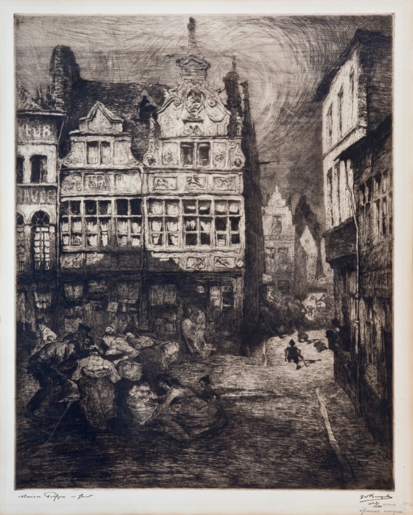 J.D.B. 045A  LA MAISON JAN PALFIJN, 1912
1ste. staat.
