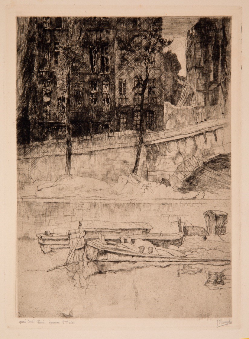 J.D.B. 192 LE QUAI CONTI, PARIS 1925
2de staat.
