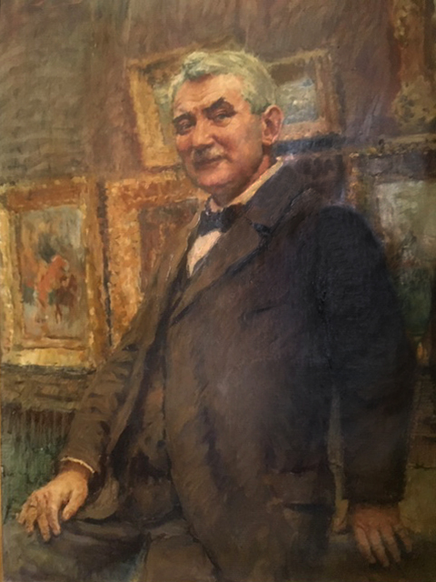 J.D.B. 481 JOSEPH (JEF) SINGELIJN - BUYDENS
Topverzamelaar en Aalsterse nijveraar, die samen met 
R. Van Herrewege de bijzonderste afnemer was van Jules De Bruycker.

Geb. 7 april 1860 en overleden op 5 juli 1932.

