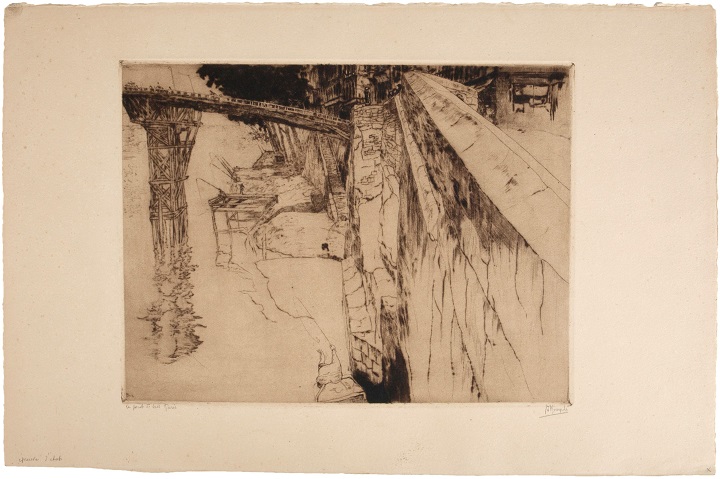 J.D.B. 169B LE PONT DE BOIS // QUAI DE LA TOURNELLES 1925
Epreuve d'etat.
Ontdekt bij Bernaerts 2018
