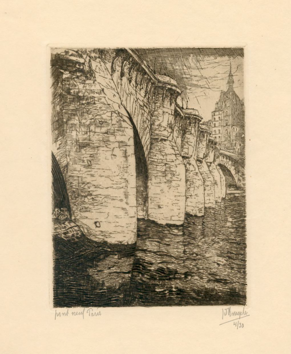 J.D.B. 164  PONT NEUF 1924/25
H 159-B 119
L.R.200
