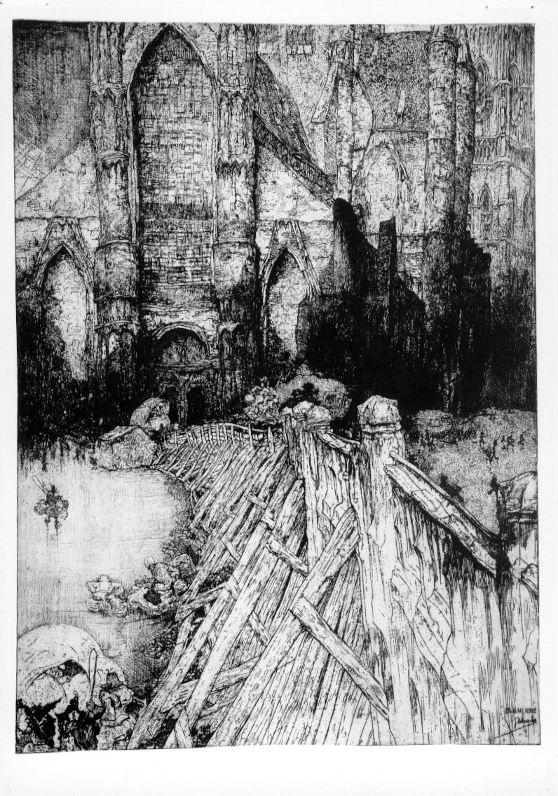 J.D.B. 239A  L'EGLISE ST.NICOLAS 1928
