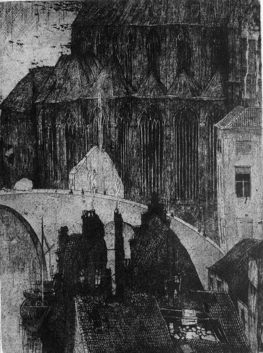 J.D.B. 295  L'EGLISE ST.MICHEL 1932
H 214-B 156
L.R.N.M.
