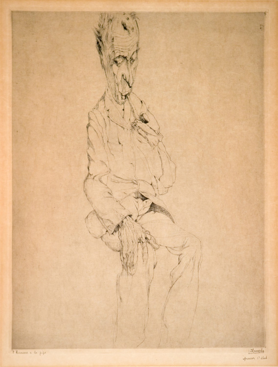 J.D.B. 147  L'HOMME A LA PIPE 1925
H 396-B 297
L.R.105
