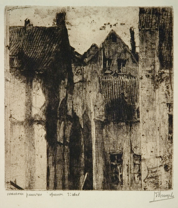 J.D.B. 112 MAISONS PAUVRES // VIEILLES MAISONS BRUXELLES
L.R. 81
