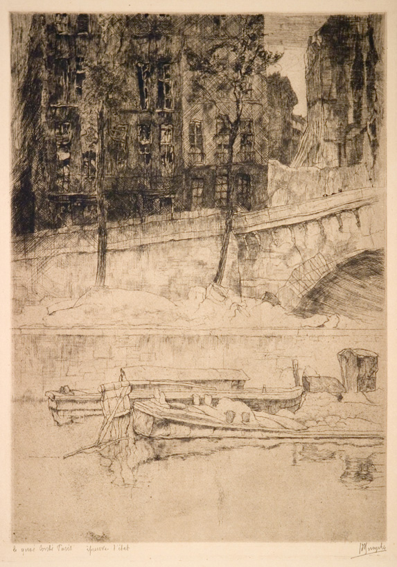 J.D.B. 192  LE QUAI CONTI PARIS 1925
H 306 - B 224
L.R.128

