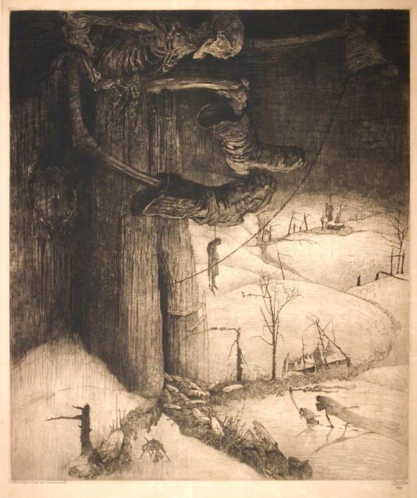 J.D.B. 072  WEER KLEPT DE DOOD OVER VLAANDEREN // LE GLAS 1916
H 785-B 667
L.R.52
