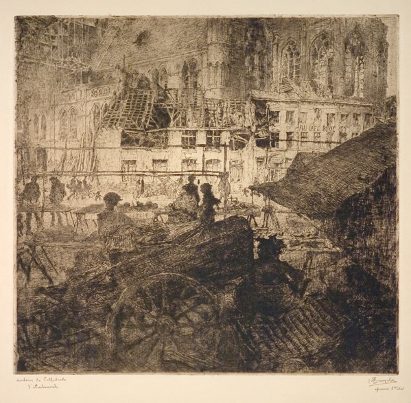 J.D.B. 117A  AUTOUR DE LA CATHEDRALE D'AUDENAERDE 1920
H 398-B 425
L.R.82
