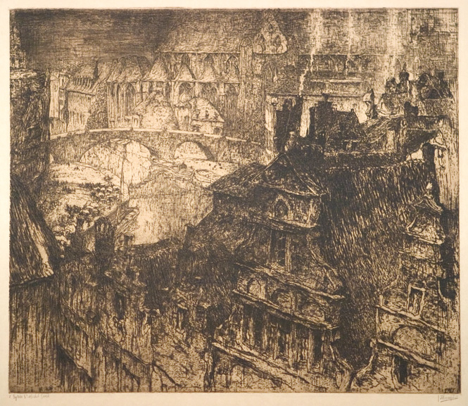 J.D.B. 119  PONT ST.MICHEL A GAND 1920
H 420-B 490
L.R.83
