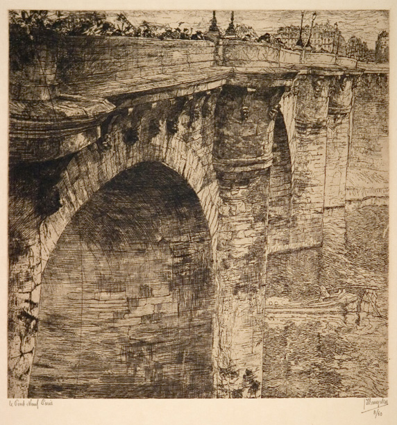 J.D.B. 195  PONT NEUF PARIS 1925
H 310-B 280
L.R.129
