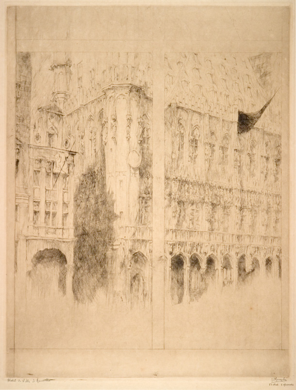 J.D.B. 177  HOTEL DE VILLE BRUXELLES 1925
H 485-B 370
L.R.121
