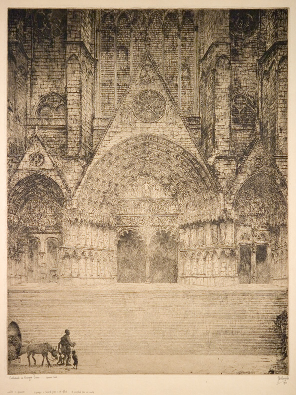 J.D.B. 266A      LA CATHEDRALE DE BOURGES (PORTIQUE) 1931
Super staat.
H 596-B 458
L.R.N.M.
