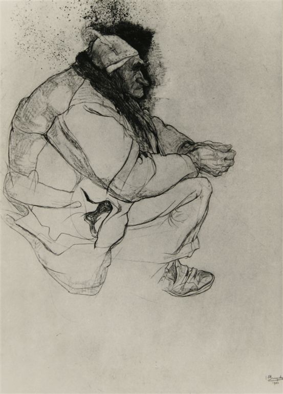 B0299 L'HOMME AU BONNET
