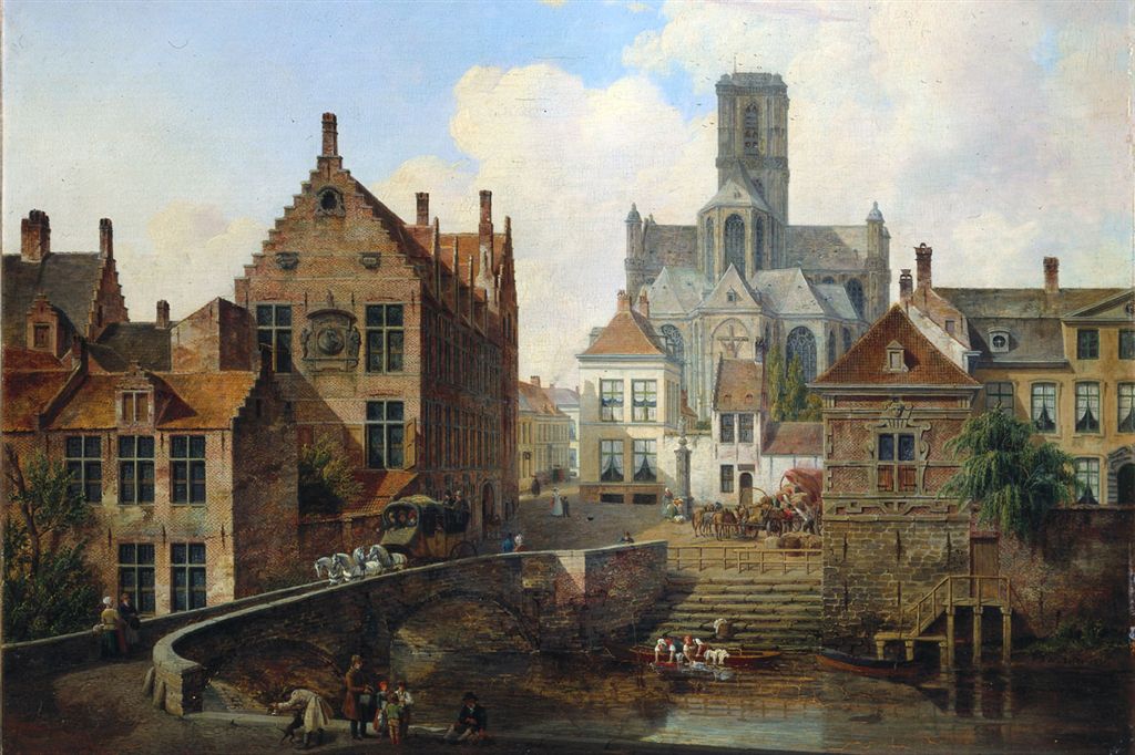022 BISDOMPLEIN
De eerste haven van Gent (de Reep)
