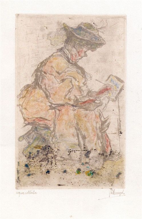 J.D.B. 060A BRUGES EN AQUARELLE 1914
Gekleurd exemplaar
Uiterst zeldzaam
H 207-B 130
L.R.48
