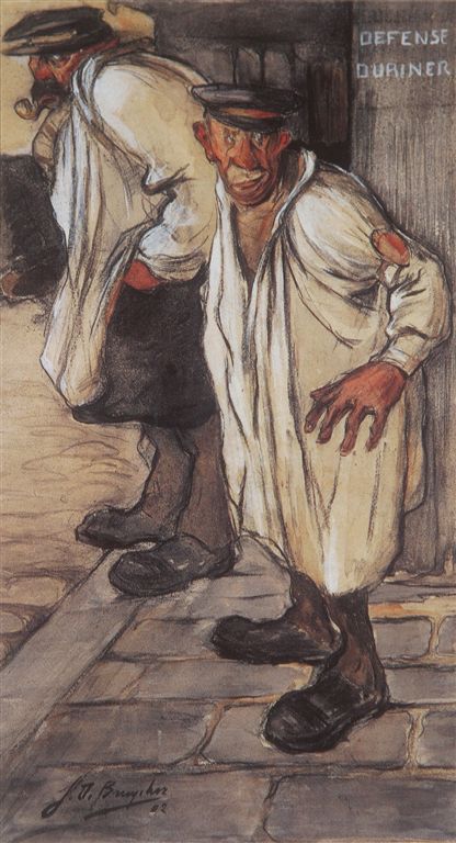 A.136  BAGAGEDRAGERS
Verkocht bij Giroux - Brussel 06/12/1954 - 9000 Bfr.
Vente Palais des Beaux-Arts 19/06/1996 - 4143 euro K.I.
Verkocht bij Loeckx - 17/09/2024 - 6250 euro K.I.
