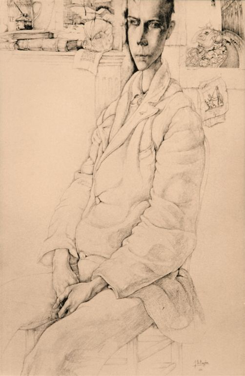 A0490   JONGELING IN ATELIER
