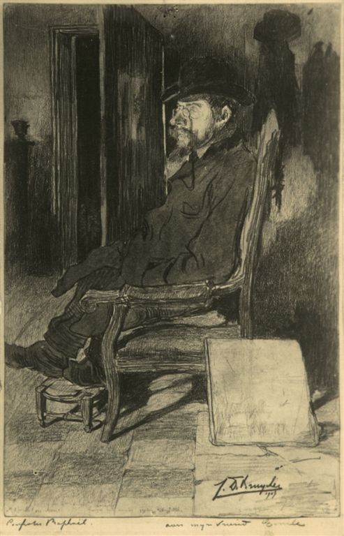 B0115 PEINTRE FLAMAND  CONFRERE RAPHAEL
Met opdracht aan Emile Van Voren
