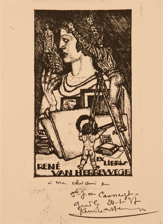 B.30 EX LIBIRIS VAN RENE VAN HERREWEGE
