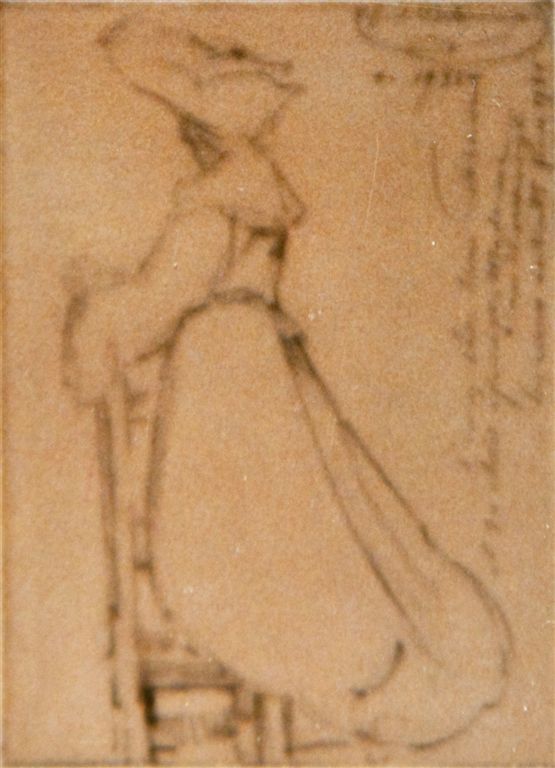 C0173 BIDDENDE VROUW 
